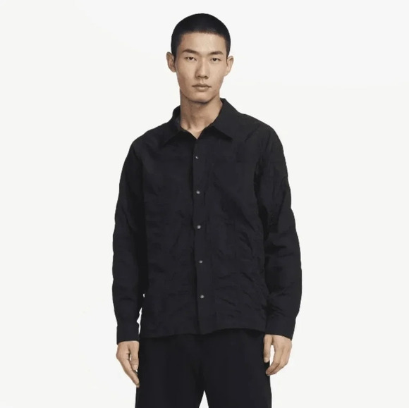 Nike Other - Nike Sportswear Tech Pack Men's Woven Long-Sleeve Button Up